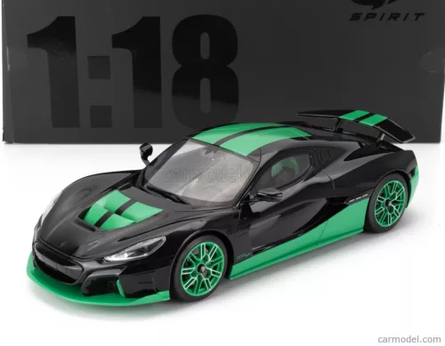 RIMAC  NEVERA RECORD 2023  BLACK GREEN