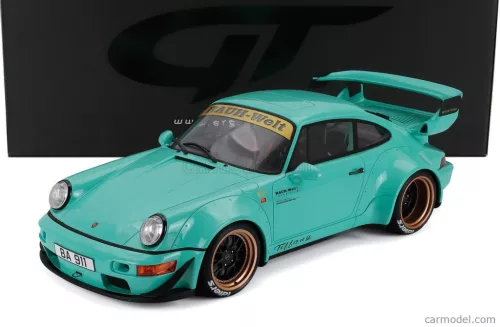 PORSCHE  911 930 RWB TIFFANY COUPE 2020  LIGHT BLUE
