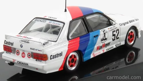 BMW  3-SERIES M3 (E30) TEAM BIGAZZI N 52 ETCC 1988 J.LAFFITE - W.VOGT  WHITE BLUE RED