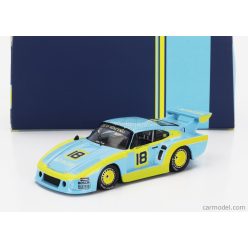   PORSCHE  935 930 K3 3.0L F6 TURBO TEAM JLP RACING N 18 3rd 6h SILVERSTONE 1980 JOHN PAUL - BRIAN REDMAN  LIGHT BLUE YELLOW