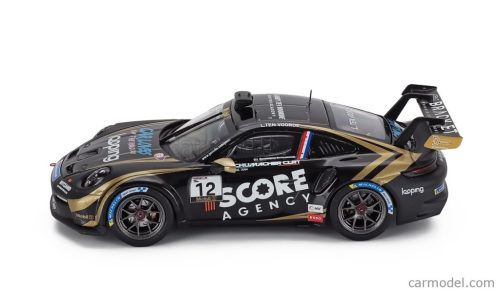 PORSCHE  911 992 GT3 CUP TEAM SCHUMACHER CLRT N 12 WINNER PORSCHE CUP MONACO 2024 LARRY TEN VOORDE  BLACK GOLD