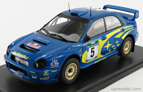 SUBARU  IMPREZA S7 WRC N 5 RALLY NEW ZEALAND 2001 R.BURNS - R.REID  BLUE MET