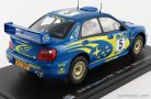 SUBARU  IMPREZA S7 WRC N 5 RALLY NEW ZEALAND 2001 R.BURNS - R.REID  BLUE MET