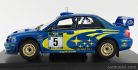 SUBARU  IMPREZA S7 WRC N 5 RALLY NEW ZEALAND 2001 R.BURNS - R.REID  BLUE MET