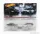BUGATTI  SET 2X VEYRON 2009 + BUGATTI CHIRON 2016  BLACK SILVER