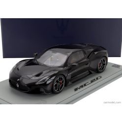   MASERATI  MC20 GLOSS BLACK ROOF 2020 - CON VETRINA - WITH SHOWCASE  NERO ENIGMA - BLACK