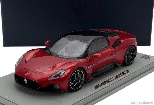 MASERATI  MC20 2020 - CON VETRINA - WITH SHOWCASE  ROSSO VINCENTE - RED MET