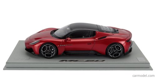 MASERATI  MC20 2020 - CON VETRINA - WITH SHOWCASE  ROSSO VINCENTE - RED MET