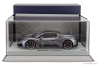 MASERATI  MC20 GLOSS BLACK ROOF 2020 - CON VETRINA - WITH SHOWCASE  GRIGIO MISTERO - GREY MET BLACK
