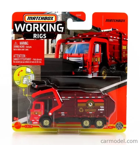 TRUCK  GARBAGE KING XL  DARK RED