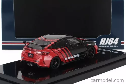 HONDA  CIVIC TYPE-R (FL5) ADVAN 2020  BLACK RED