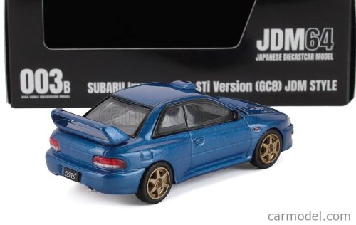 SUBARU  IMPREZA 22B STi (GC8) 1998  BLUE MET