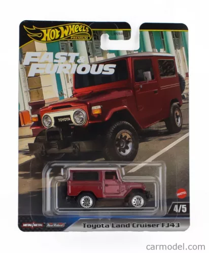 TOYOTA  LAND CRUISER FJ43 1977 - FAST & FURIOUS  RED WHITE