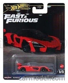 McLAREN  SENNA 2018 - FAST & FURIOUS  RED