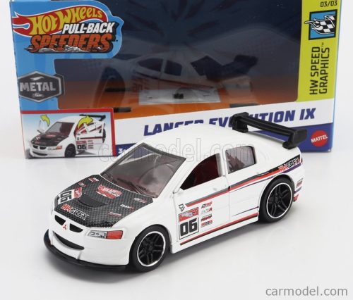 MITSUBISHI  LANCER EVOLUTION IX N 06 RACING 2007  WHITE