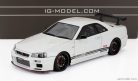 NISSAN  SKYLINE 34GT-R (BNR34) TOP SECRET 2019  WHITE