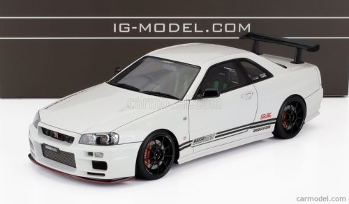 NISSAN  SKYLINE 34GT-R (BNR34) TOP SECRET 2019  WHITE