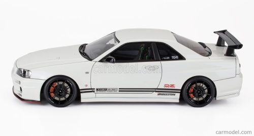 NISSAN  SKYLINE 34GT-R (BNR34) TOP SECRET 2019  WHITE