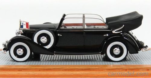 HORCH  830BL CABRIOLET OPEN 1936 - GENERAL DE GAULLE  BLACK