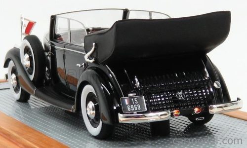 HORCH  830BL CABRIOLET OPEN 1936 - GENERAL DE GAULLE  BLACK