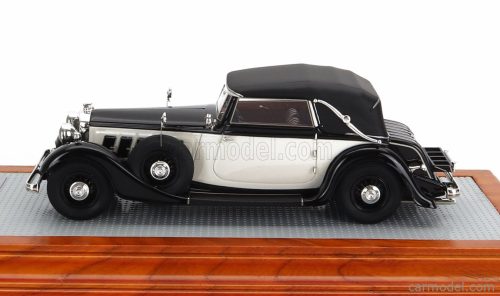 HORCH  780 SPORT CABRIOLET CLOSED 1933  WHITE BLACK