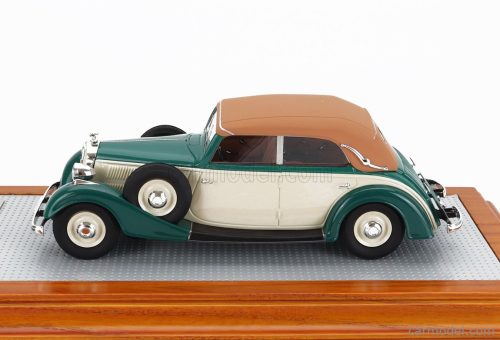 HORCH  830 BL CABRIOLET CLOSED 1936  GREEN BEIGE BROWN