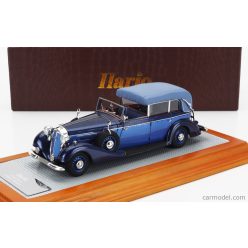   HORCH  951A PULLMAN ORIGINAL CAR SEMICONVERTIBLE CABRIOLET CLOSED 1937  2 TONE BLUE
