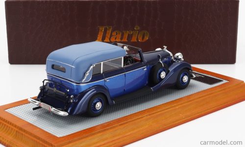 HORCH  951A PULLMAN ORIGINAL CAR SEMICONVERTIBLE CABRIOLET CLOSED 1937  2 TONE BLUE