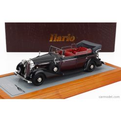   HORCH  951A PULLMAN ORIGINAL CAR CABRIOLET OPEN 1937  BLACK BORDEAUX