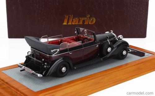 HORCH  951A PULLMAN ORIGINAL CAR CABRIOLET OPEN 1937  BLACK BORDEAUX
