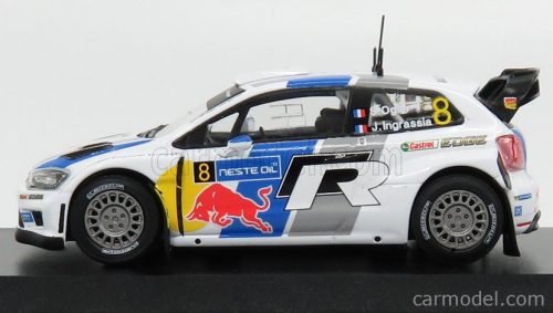 VOLKSWAGEN  POLO R WRC TEAM VOLKSWAGEN MOTORSPORT N 8 RALLY FINLAND 2013 S.OGIER - J.INGRASSIA
