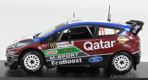 FORD ENGLAND  FIESTA RS WRC N 11 RALLY SARDEGNA ITALY 2013 T.NEUVILLE - N.GILSOUL