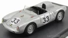 PORSCHE  550RS SPIDER N 33 24h LE MANS 1957 HERRMANN - FRANKENBERG  SILVER