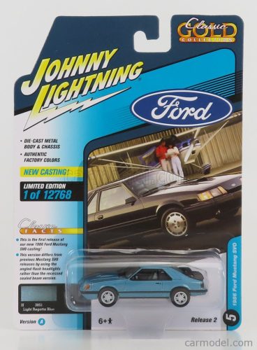 FORD USA  MUSTANG SVO COUPE 1986  SILVER