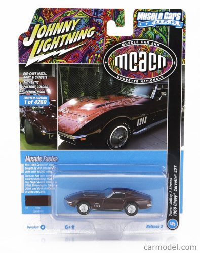 CHEVROLET  CORVETTE 427 COUPE 1969  BORDEAUX