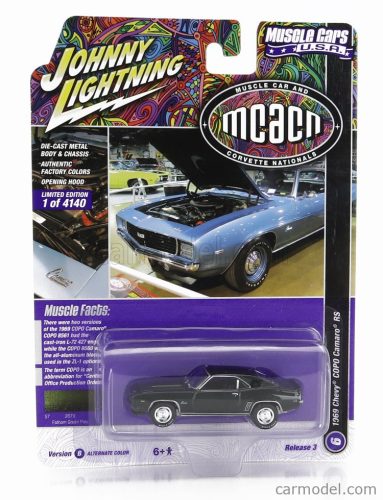 CHEVROLET  COPO CAMARO COUPE 1969  BLACK