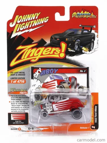 FORD USA  HIBOY ZINGER CUSTOM 1932  RED