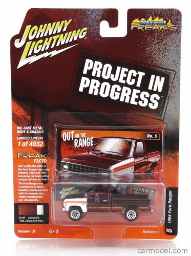 FORD USA  RANGER PICK-UP 1984  RED WHITE
