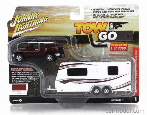 TOYOTA  FJ CRUISER 200 WITH ROULOTTE  RED WHITE