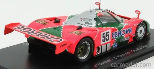 MAZDA  787B 2.6L TEAM MAZDASPEED CO. LTD. N 55 WINNER 24h LE MANS 1991 BERTRAND GACHOT - JOHNNY HERBERT - VOLKER WEIDLER  ORANGE GREEN SILVER