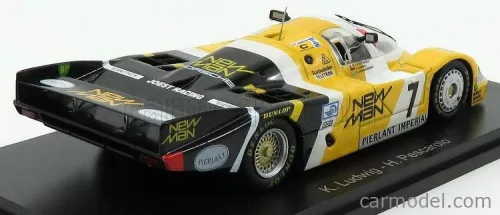 PORSCHE  956L TURBO TEAM NEWMAN JOEST RACING N 7 WINNER 24h LE MANS 1984 K.LUDWIG - H.PESCAROLO - S.JOHANSSON  YELLOW BLACK