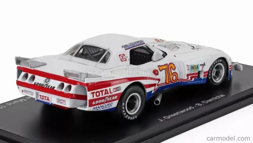 CHEVROLET  CORVETTE STINGRAY 7.0L V8 COUPE TEAM IMSA CAMEL N 76 24h LE MANS 1976 JOHN GREENWOOD - BERNARD DARNICHE  WHITE