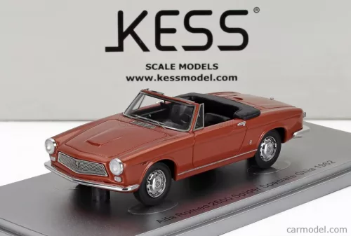 ALFA ROMEO  2600 SPIDER CABRIOLET OPEN SPECIALE GHIA 1962  COPPER MET