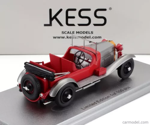 ALFA ROMEO  RL SUPER SPORT 4 SEAT - 4 POSTI - WITHOUT COVERED SEAT 1927  RED SILVER