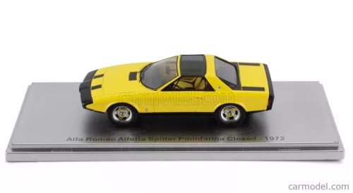 ALFA ROMEO  ALFETTA SPIDER PININFARINA CLOSED 1972  YELLOW