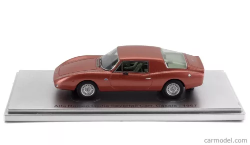 ALFA ROMEO  GIULIA SEVERTAIL CARROZZERIA CASALE 1967  COPPER MET