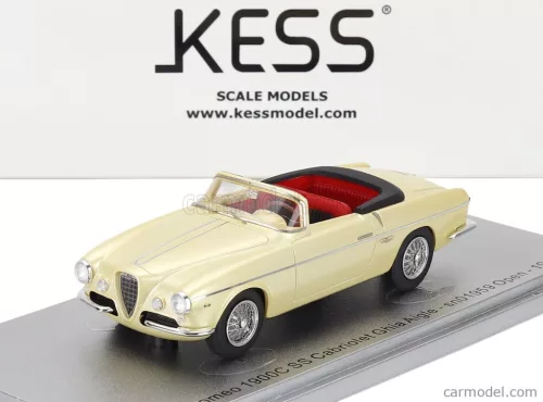 ALFA ROMEO  1900C SS sn01959 GHIA AIGLE CABRIOLET OPEN 1955  GOLD MET
