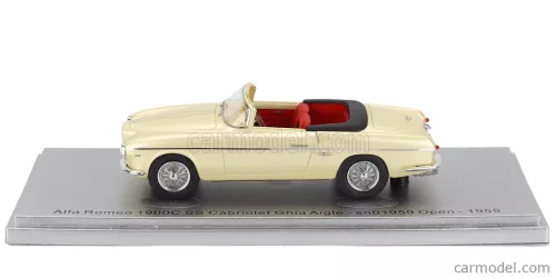ALFA ROMEO  1900C SS sn01959 GHIA AIGLE CABRIOLET OPEN 1955  GOLD MET