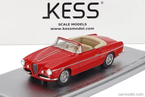 ALFA ROMEO  1900C SS sn01959 GHIA AIGLE CABRIOLET OPEN 1955  RED