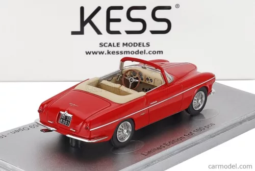 ALFA ROMEO  1900C SS sn01959 GHIA AIGLE CABRIOLET OPEN 1955  RED